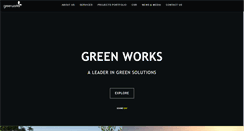 Desktop Screenshot of greenworks-uae.com